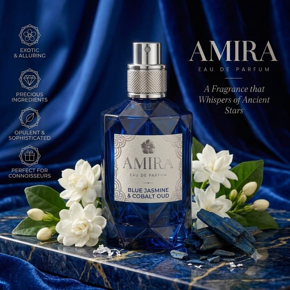 Amira Blue Jasmine & Cobalt Oud Eau de Parfum